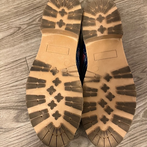 Pink glitter and Navy oxfords size 10 - Picture 4 of 4